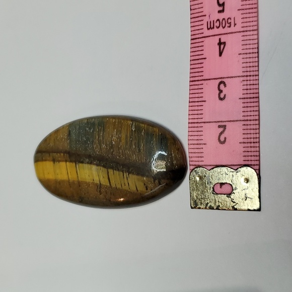 Tiger eye oval cabochon - Jewelry crystal lot #015 - Picture 3 of 4